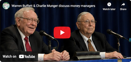 Warren Buffett & Charlie Munger discuss money managers